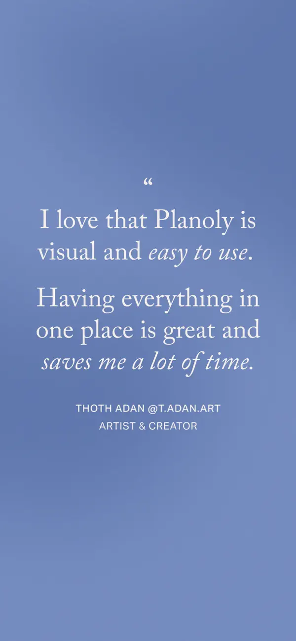 #5. Planoly: Social Media Planner (iOS) 由: Planogram, Inc