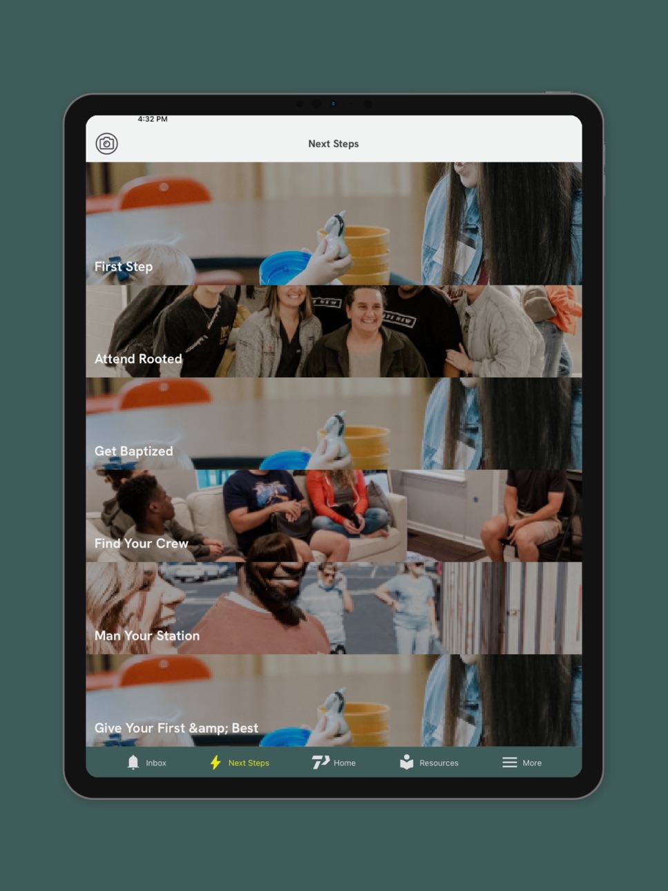 iPad screenshot