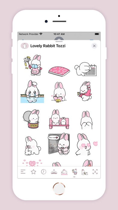 Lovely Rabbit Tozzi Animated screenshot
