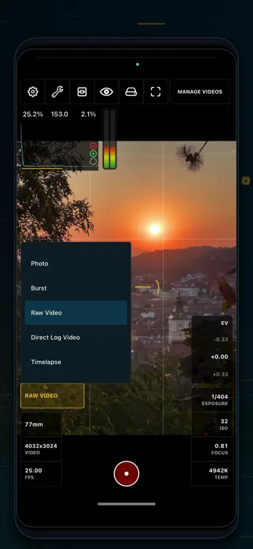 MotionCam Pro: RAW Capture screenshot 2 of 8