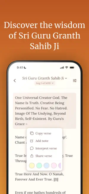 Simran: Sikh Companion App iPhone screenshot 3