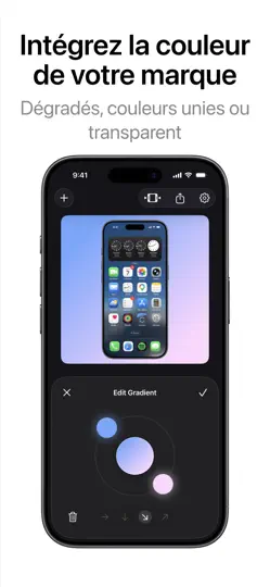 Capture d'écran de Mockup & Démo : Screeny sur iPhone 4