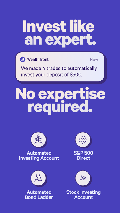 Wealthfront: Save and Invest Screenshot