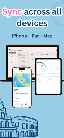 Schengen Calculator - Entorii iPhone screenshot