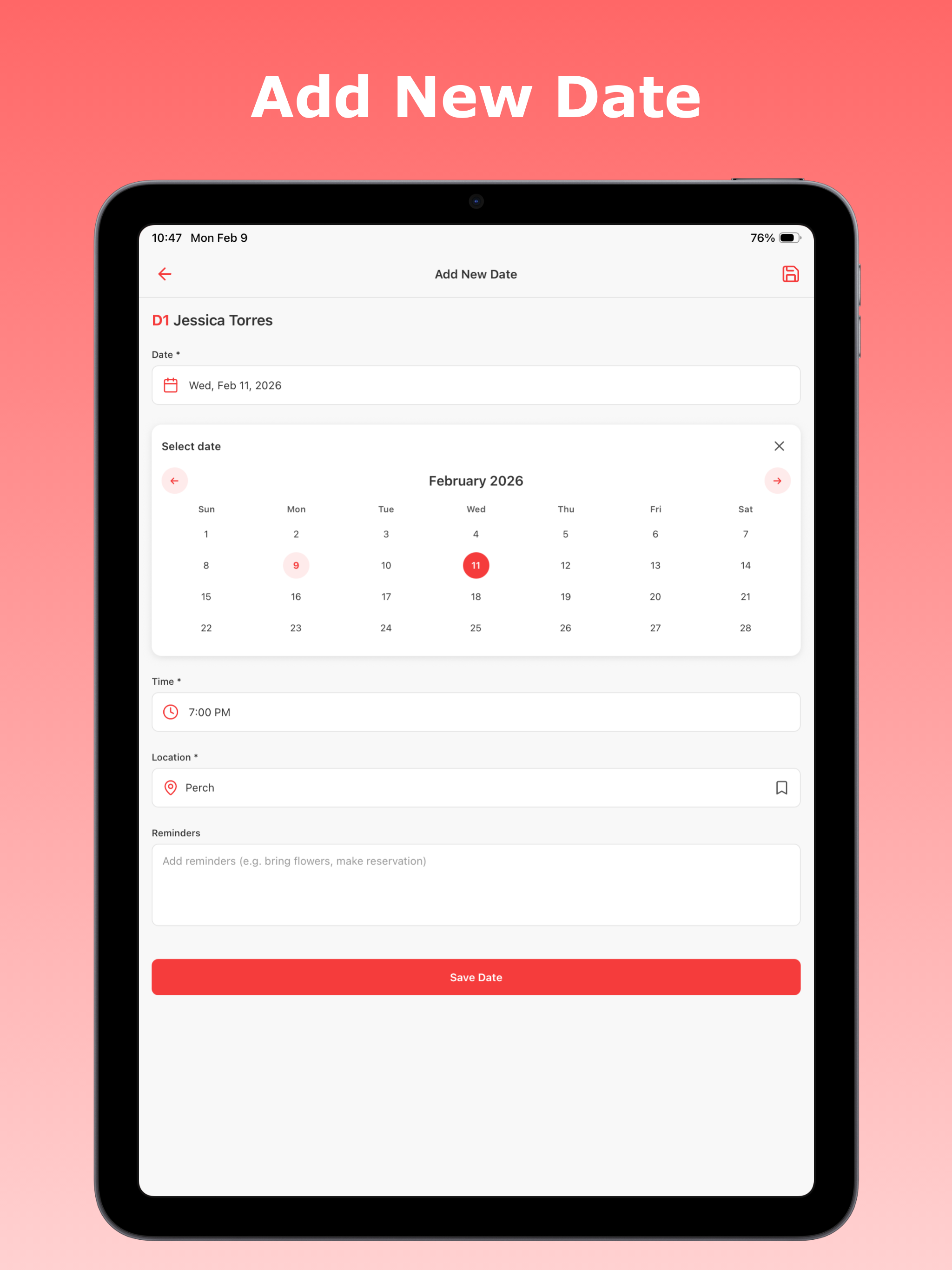 DateNotes