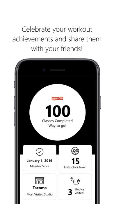 EXPAND YOGA STUDIO screenshot
