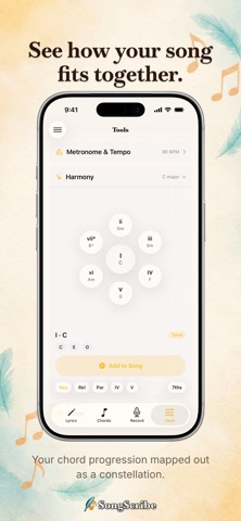 SongScribe iPhone screenshot