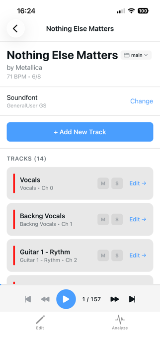 Melodist Composer - Tab Editor Screenshot 2 of 4