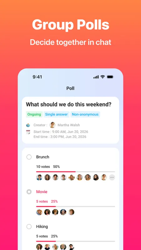 JusTalk - Video Chat & Calls screenshot 7 of 10