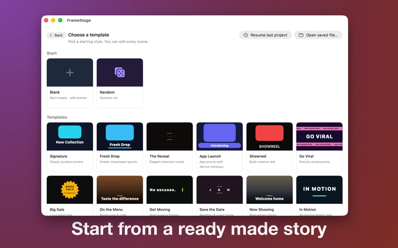 FrameStage screenshot