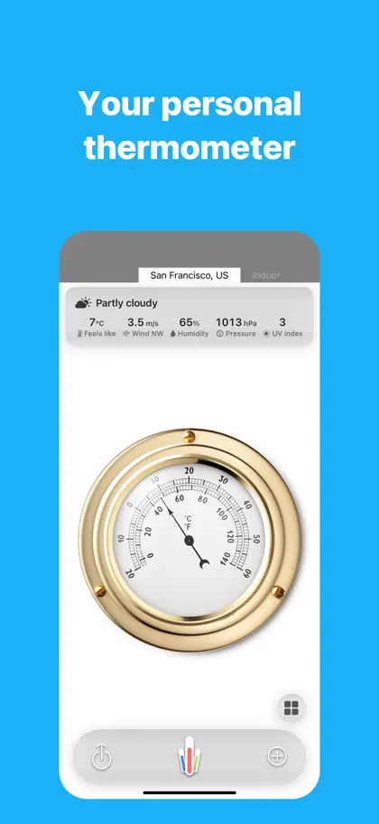 Captura 3 de 4 de HD Thermometer ⊎