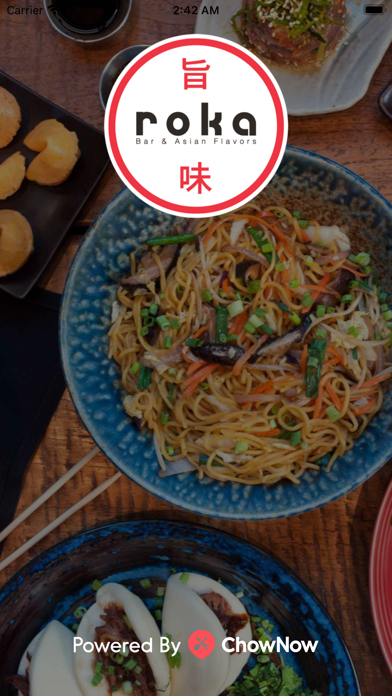 Roka Bar & Asian Flavors app screenshot