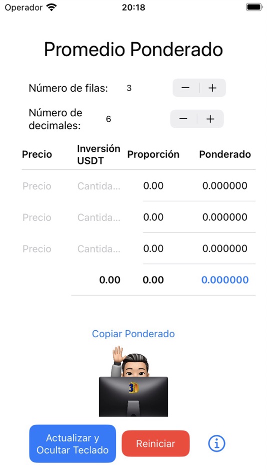 #2. Ponderado (iOS) 由: HUGO RENE GARCIA