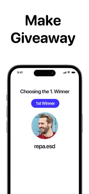 Comment Winner for Giveaways screenshot 3