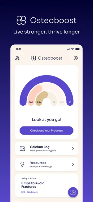 Osteoboost screenshot 1