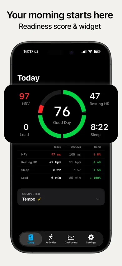 RunReady - Running Readiness screenshot 1