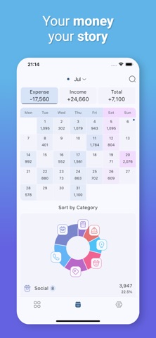 Budget : Money Tracker Screenshot 3 of 5