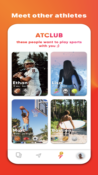 AtClub - Sports partners Screenshot