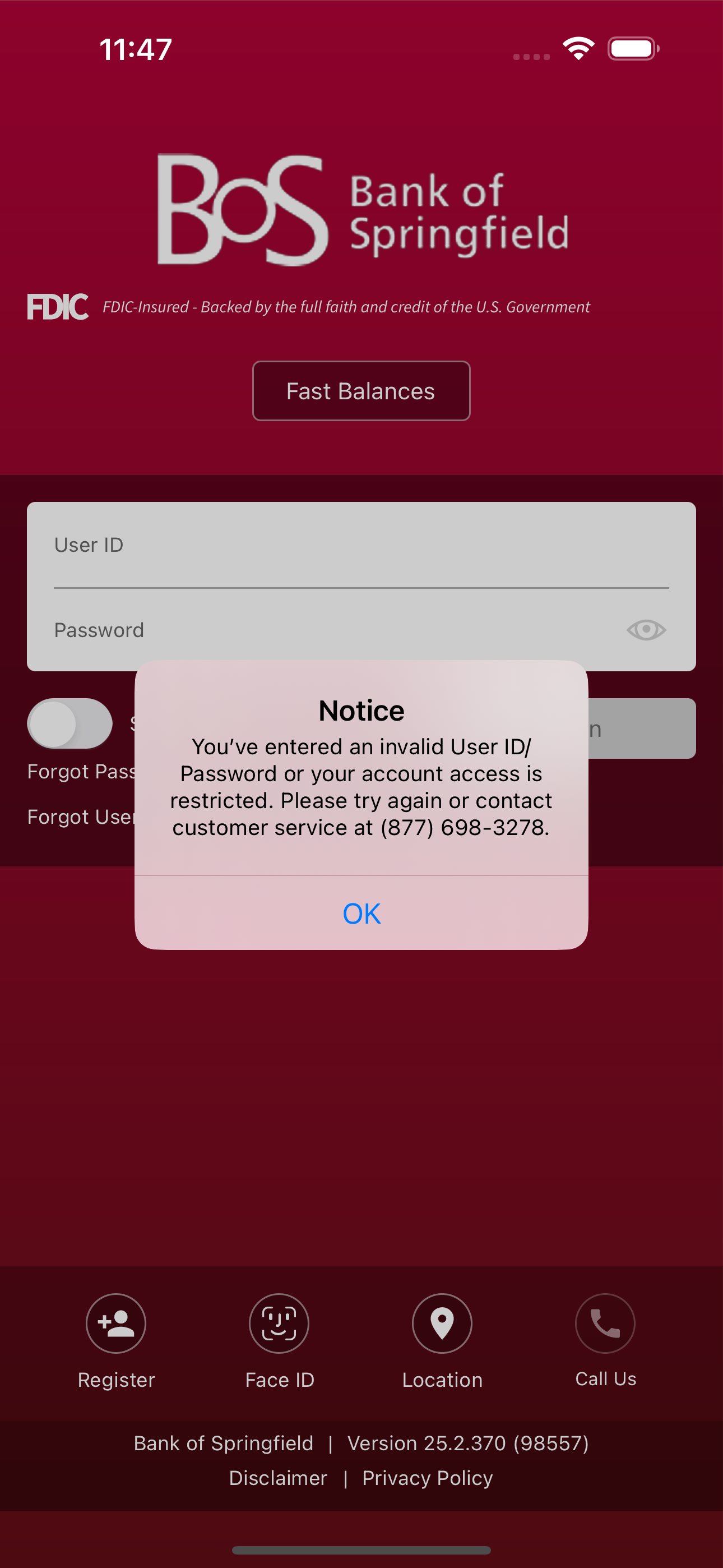 BOS Mobile Banking