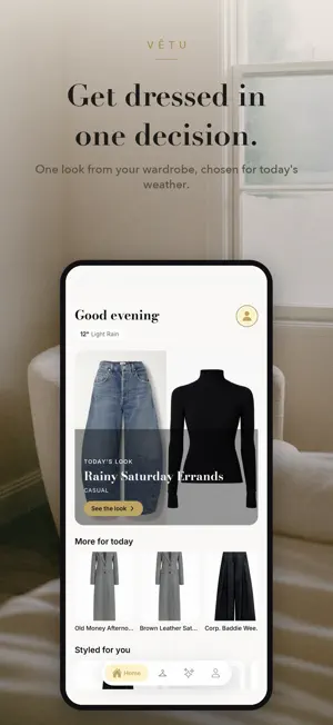 Vêtu: AI Wardrobe Stylist screenshot 2