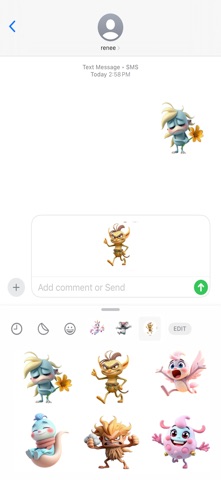 Whoosh Wind Stickers screenshot