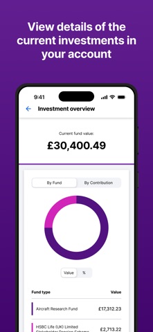 Track My Pension iPhone screenshot