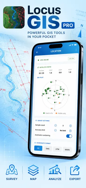 Locus GIS PRO - Field GPS screenshot 1 of 4