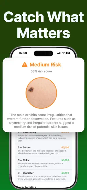 Mole Checker & Skin AI: Galow screenshot 2