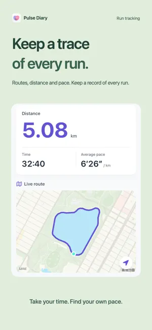 Pulse Diary: Mood & Running screenshot 4