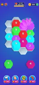 Hexa - Color Block Puzzle screenshot #2 for iPhone