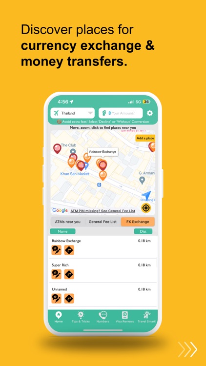 ATM Fee Saver: Travel Smarter