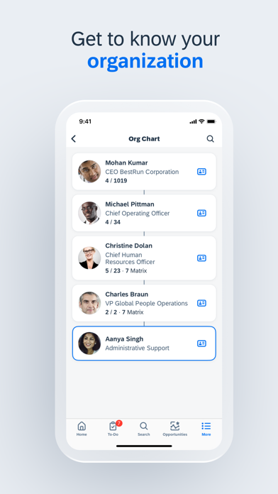 Screenshot #1 pour SAP SuccessFactors Mobile