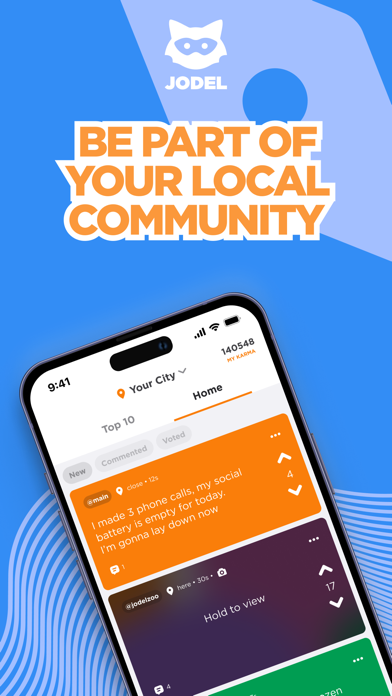Jodel: Hyperlocal Community screenshot