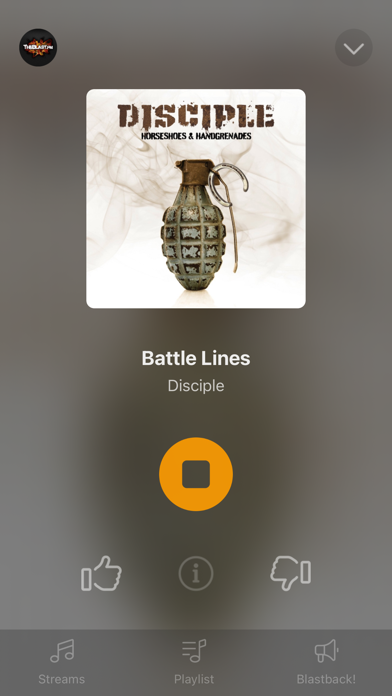 TheBlast.FM - Christian Rock Screenshot