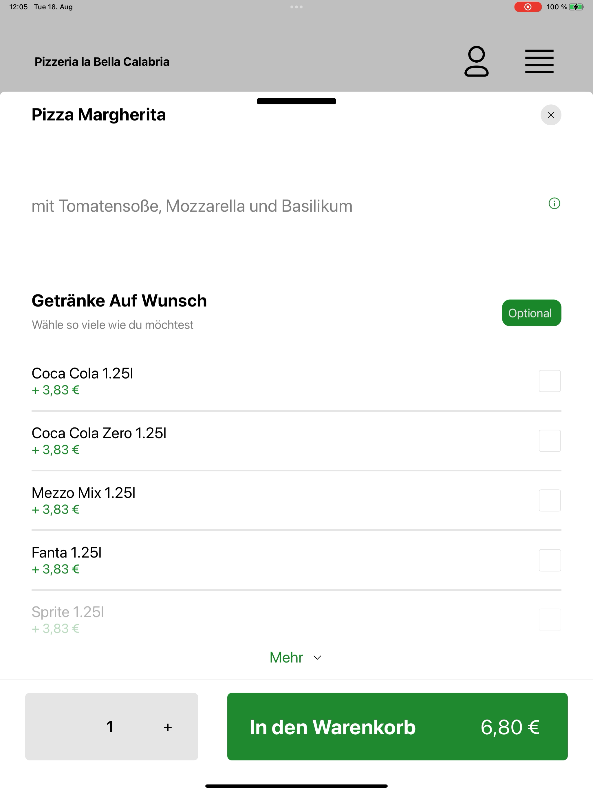 Pizzeria la Bella Calabria screenshot 15