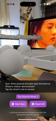 EGK Buddhism AR screenshot