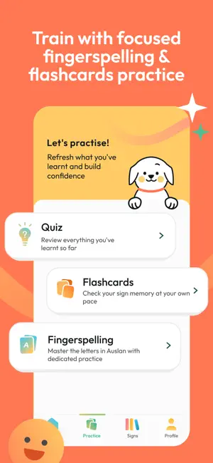 Auslan Wiz - Sign Language iPhone screenshot 5