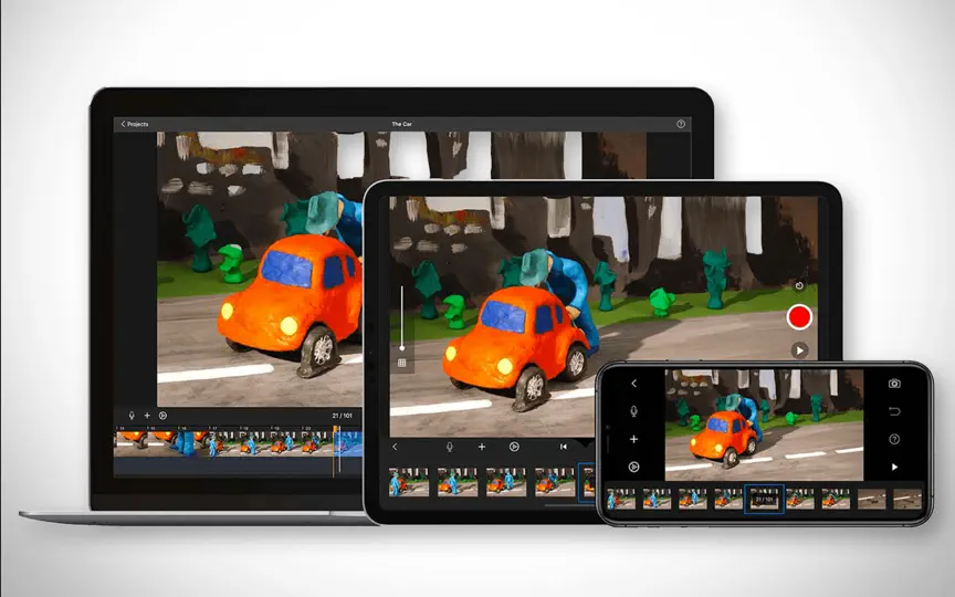 Screenshot von Stop Motion Studio Pro 2 auf dem iPhone 7