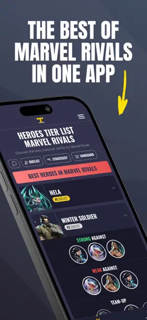 Marvel Rivals Tier List screenshot 1