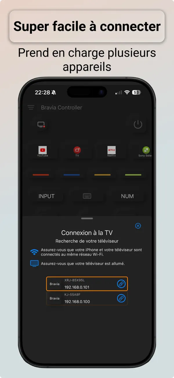 Screenshot #2 pour Bravia Controller - Sony TV