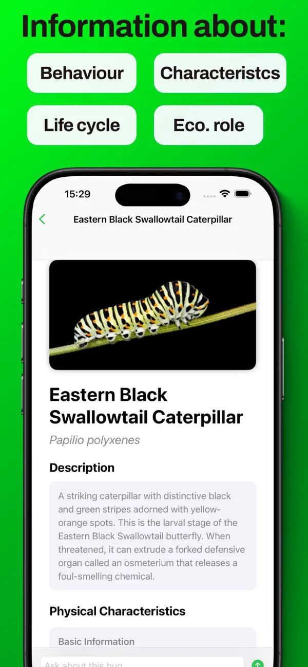 #2. Bug Identifier - Insect ° (iOS) Podle: Ideas All Day Ltd.