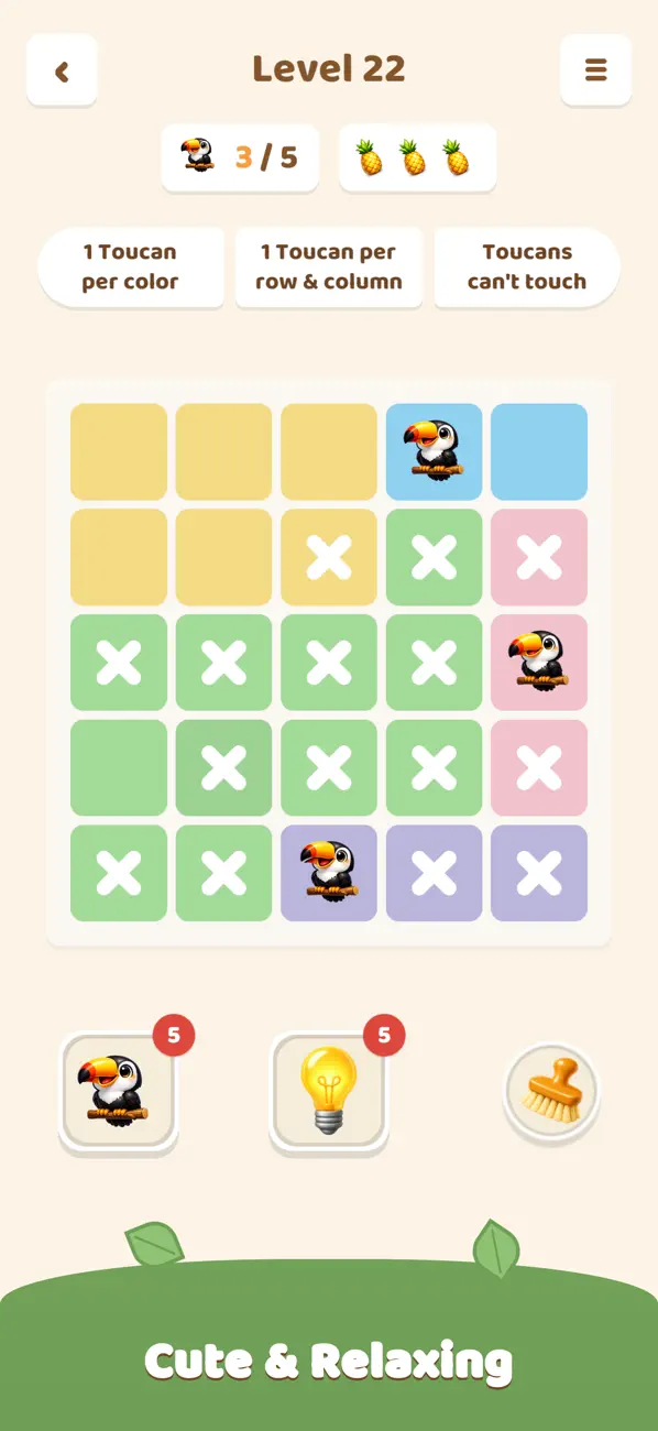 Toucandoku: Logic Puzzle 游戏截图