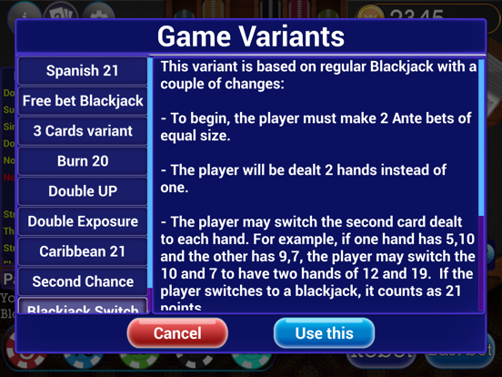 Screenshot #5 pour Spanish Blackjack 21