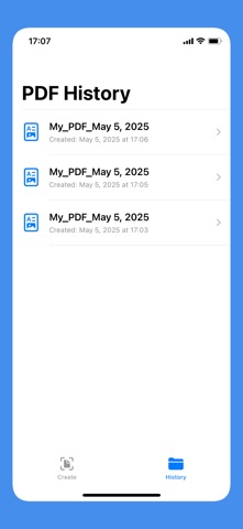 Photo To PDF - Converter PDF iPhone screenshot