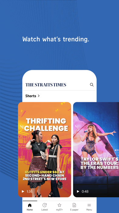 Screenshot #3 pour The Straits Times