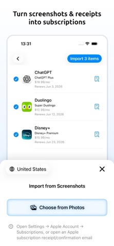 SubList: Subscription Tracker Screenshot 2 of 10