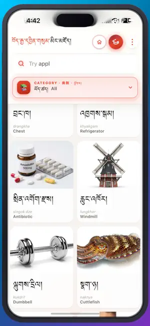 Tibetan Visual Dictionary screenshot 3