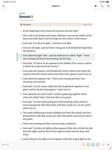 My LLM Bible iPad screenshot