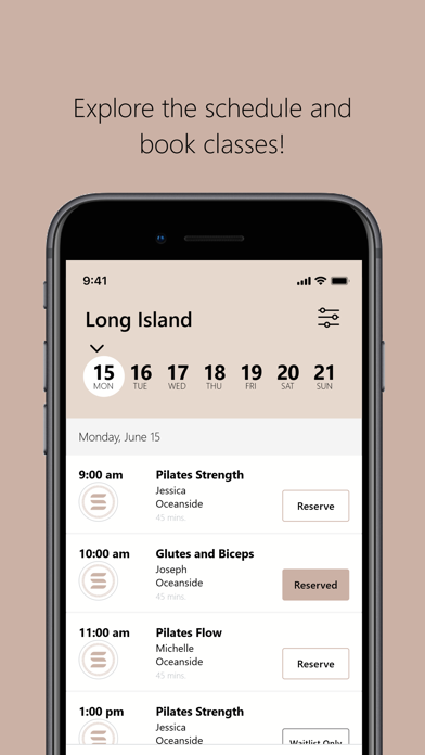 Springs Pilates iPhone screenshot 3 - Health & Fitness app