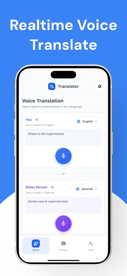 Screenshot 5 von 6 zu Live Translator - Voice & Text